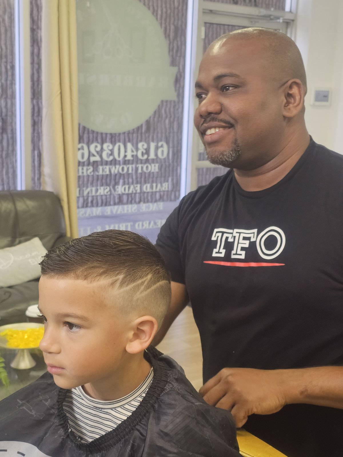 Peguy Adelson, founder of Toronto Fades One